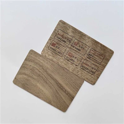 Chiave magnetica in bambù RFID